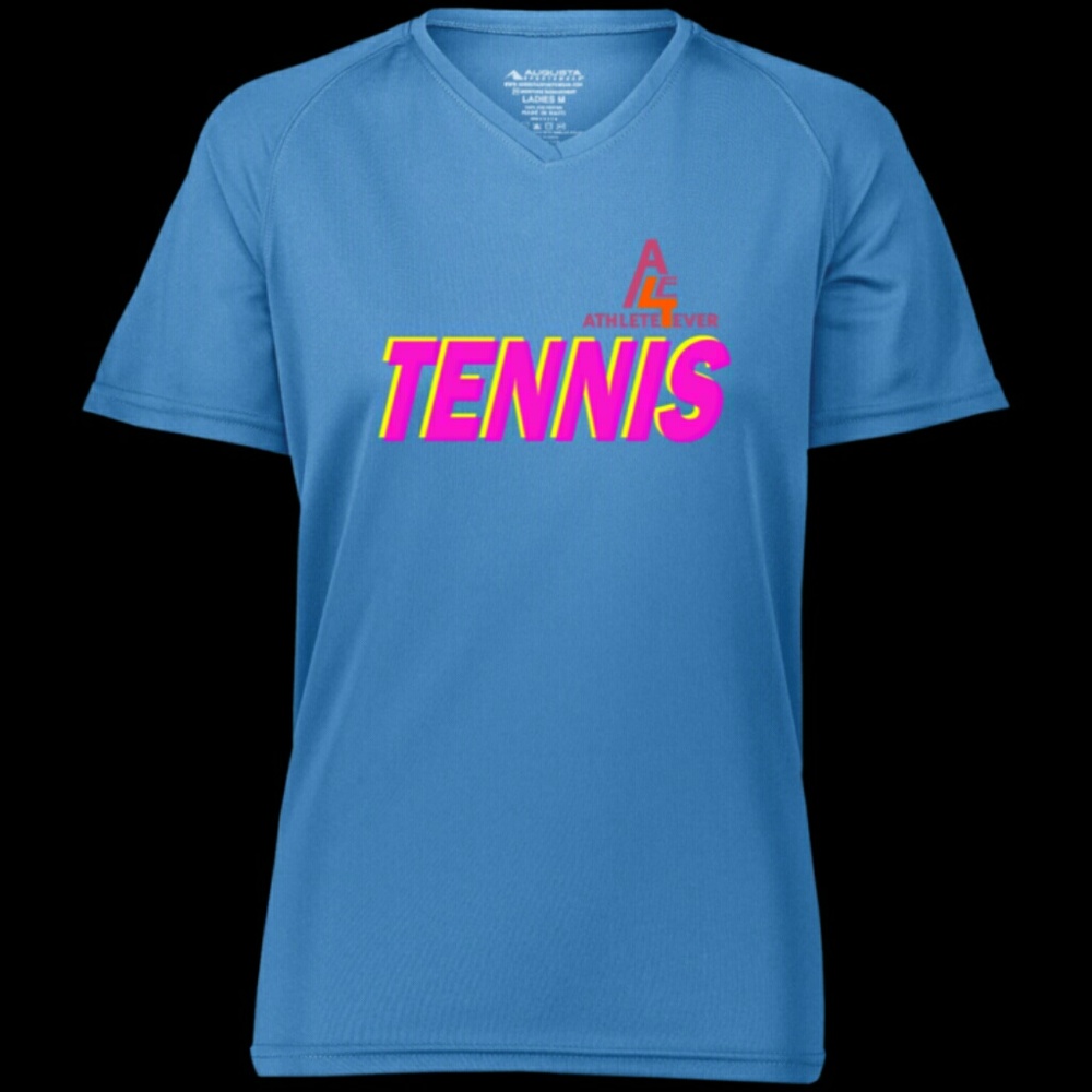 Athlete 4Ever Ladies' Raglan Wicking Tennis Shirt